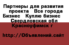 Партнеры для развития IT проекта - Все города Бизнес » Куплю бизнес   . Свердловская обл.,Красноуфимск г.